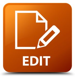 Editing proposals - content editing