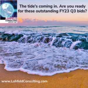 Q3 bids - are you ready?
